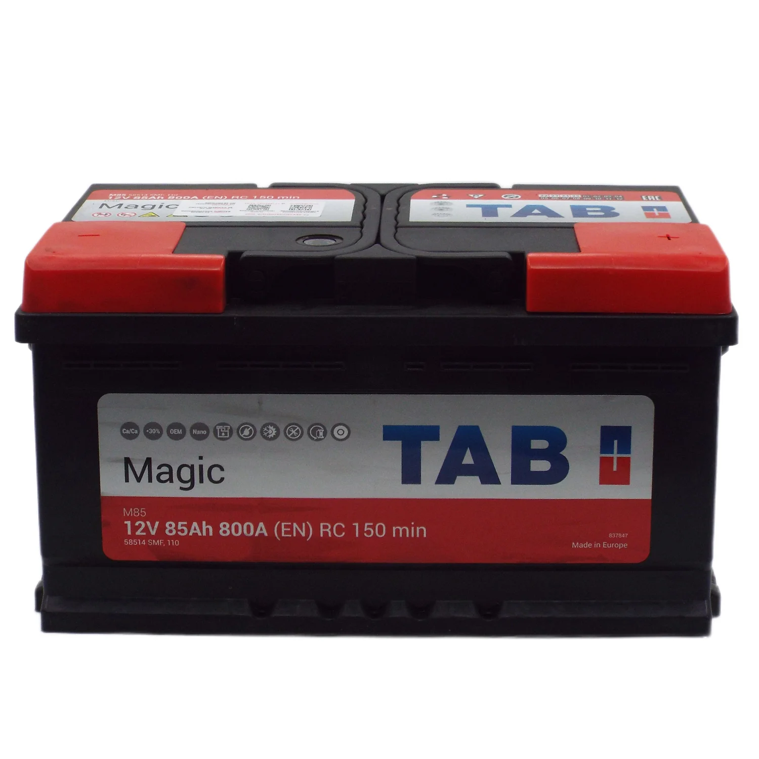 Аккумулятор TAB Magic M85 LB 85 Ач о.п. Фото 1