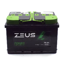 Аккумулятор ZEUS POWER 75 Ач о.п. Фото 1