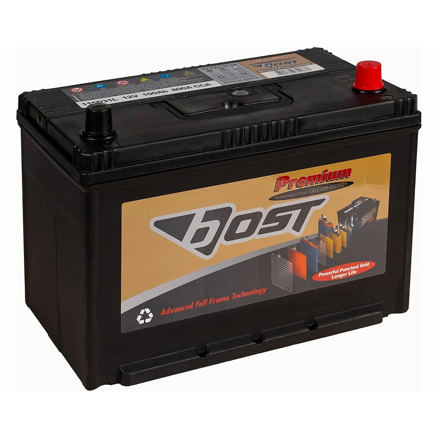 Аккумулятор BOST ASIA 115D31L 100 Ач о.п.