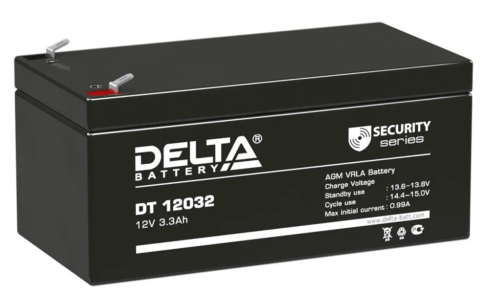 Аккумуляторная батарея Delta DT 12032 (для слаботочных систем)