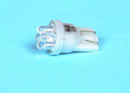 Лампа подсветки светодиодная T10 12V 5W Маяк белая, без цоколя