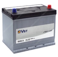 Аккумулятор VST Стандарт Азия D26-3 75 Ач о.п.