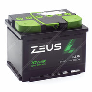 Аккумулятор ZEUS POWER 62 Ач п.п. Уценка!