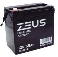 Аккумулятор ZEUS ZA-55-12 (универсальный)