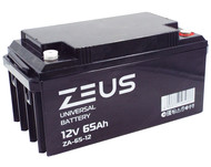 Аккумулятор ZEUS ZA-65-12 (универсальный)