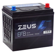 Аккумулятор ZEUS EFB Asia 70D23L 65 Ач о.п.