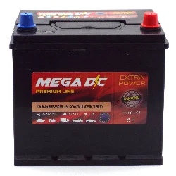 Аккумулятор MEGA DC Asia 60 Ач о.п. Фото 1