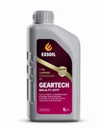 Масло трансмиссионное GEARTECH ATF MULTI EXSOIL синтетическое 1л Фото 1