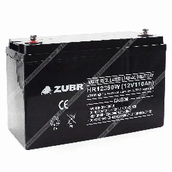 Аккумулятор ZUBR HR12390W (12V110Ah) универсальный Фото 1