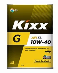 Масло моторное 10w40 G Kixx G SL полусинтетическое 4л Фото 1