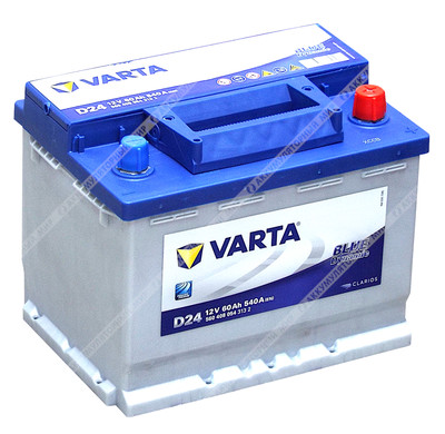 Аккумулятор VARTA Blu Dynamic D24 60 Ач о.п.