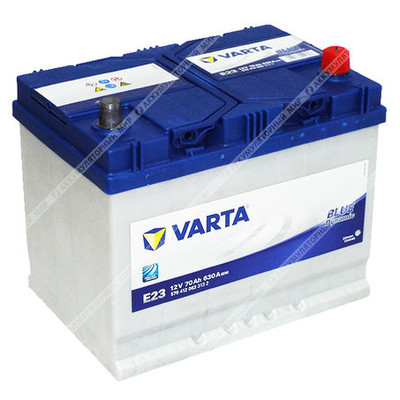 Аккумулятор VARTA Blu Dynamic Asia E23 70 Ач о.п.
