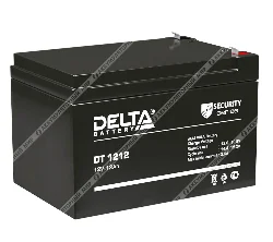 Аккумулятор Delta DT 1212 (для слаботочных систем) Фото 1