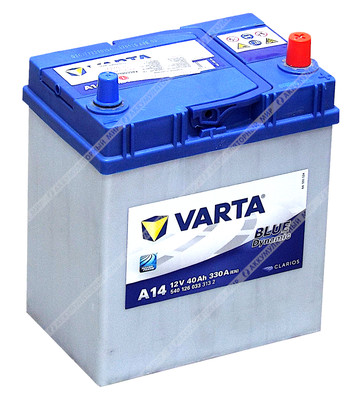 Аккумулятор VARTA Blu Dynamic Asia A14 40 Ач о.п.