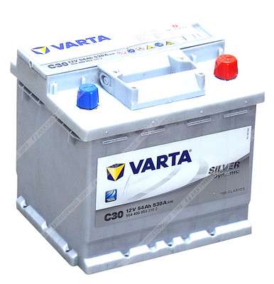 Аккумулятор VARTA Silver Dynamic C30 54 Ач о.п.
