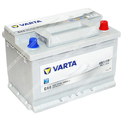 Аккумулятор VARTA Silver Dynamic E44 77 Ач о.п.
