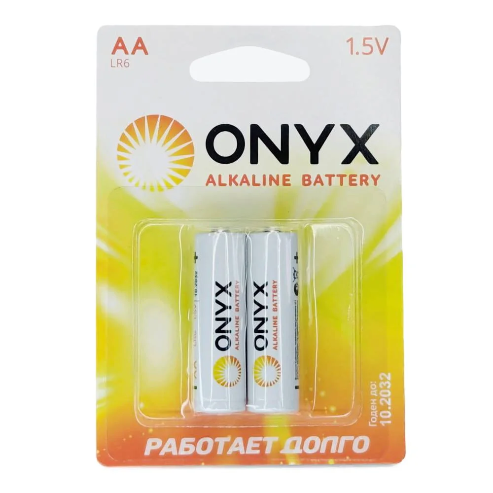 Батарейка ONYX LR06 AA 1.5V BL*2