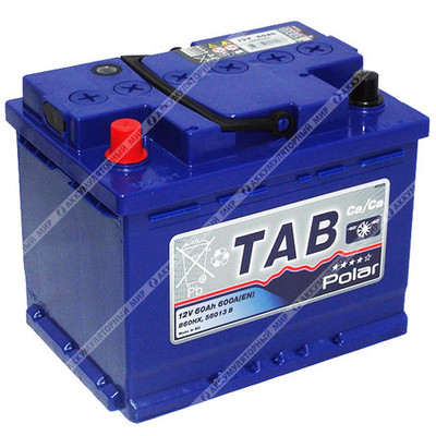 Аккумулятор TAB Роlar B60HX 60 Ач п.п.