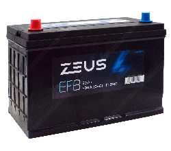 Аккумулятор ZEUS EFB Asia 110D31R 90 Ач п.п. Фото 1