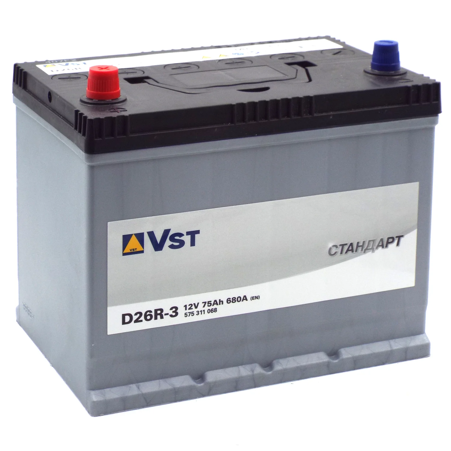 Аккумулятор VST Стандарт Азия D26R-3 75 Ач п.п. УЦЕНКА