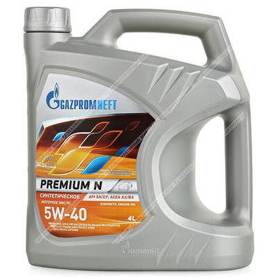 Масло моторное Gazpromneft Premium  5w40 N 4л