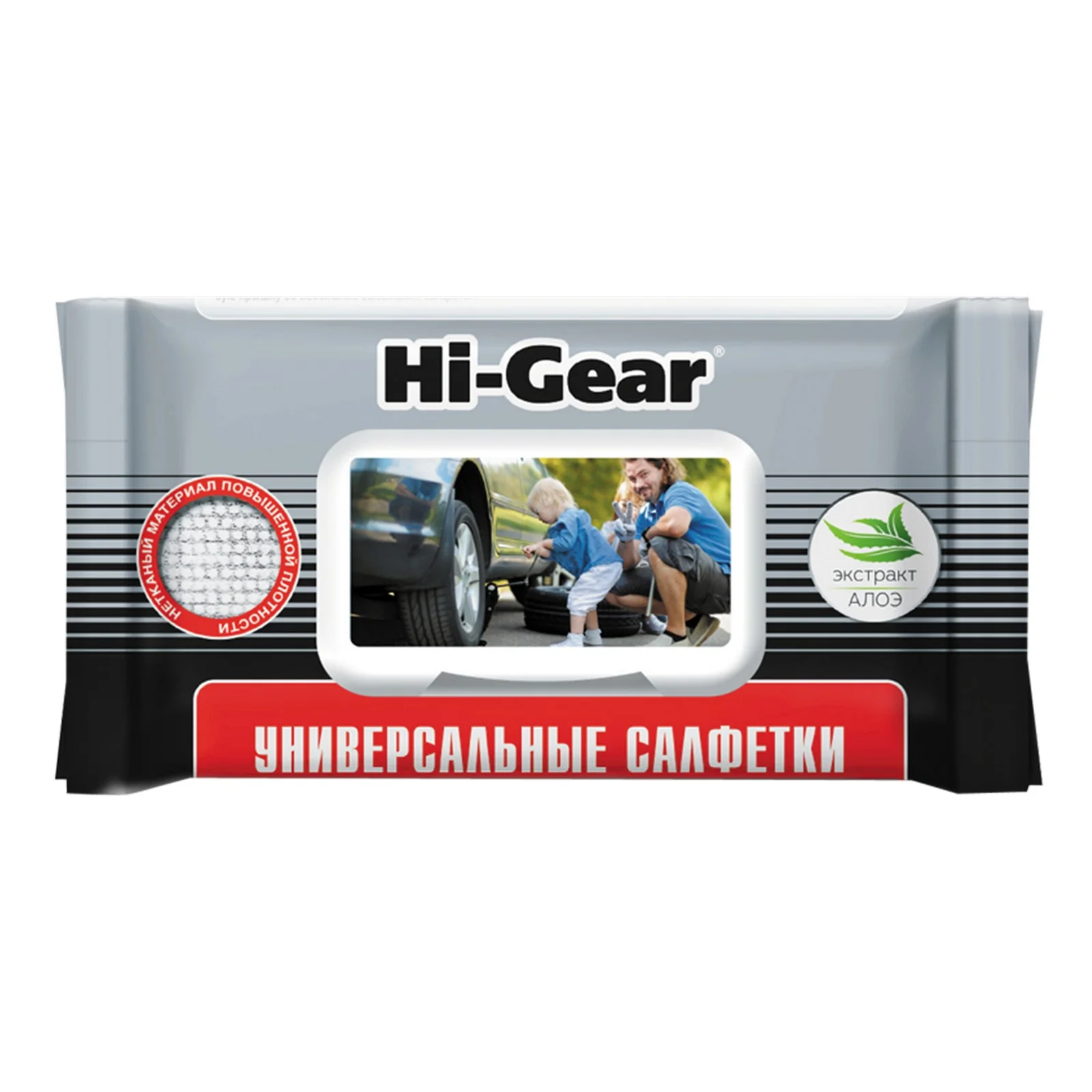 Салфетки Hi-Gear влажные универсальные 60шт HG5608 РАСПРОДАЖА