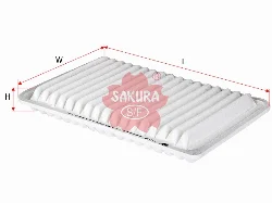 Фильтр воздушный SAKURA A-1189 (C32003, GB-9561, LA-141, SB977) TOYOTA / LEXUS Фото 1