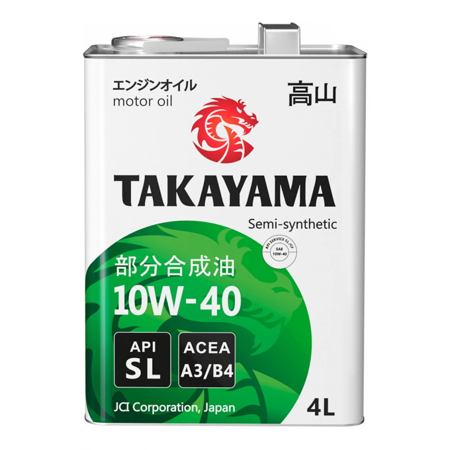Масло моторное TAKAYAMA Safetec SL 10W-40, 4л