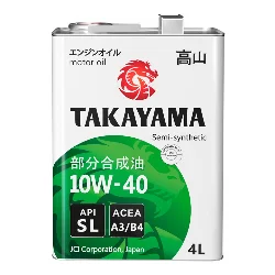Масло моторное TAKAYAMA Safetec SL 10W-40, 4л Фото 1