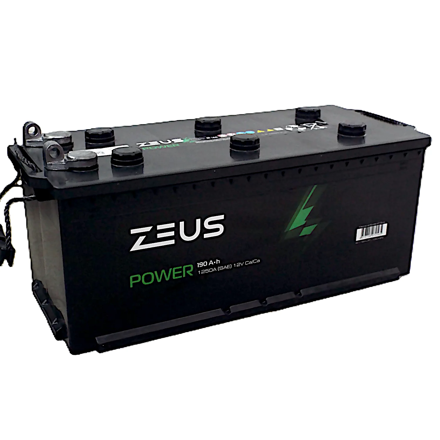 Аккумулятор ZEUS POWER 190 Ач п.п. клеммы под болт