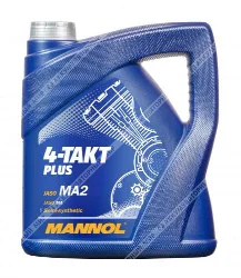 Масло моторное 4-Takt Plus Mannol 10w-40 4л Фото 1