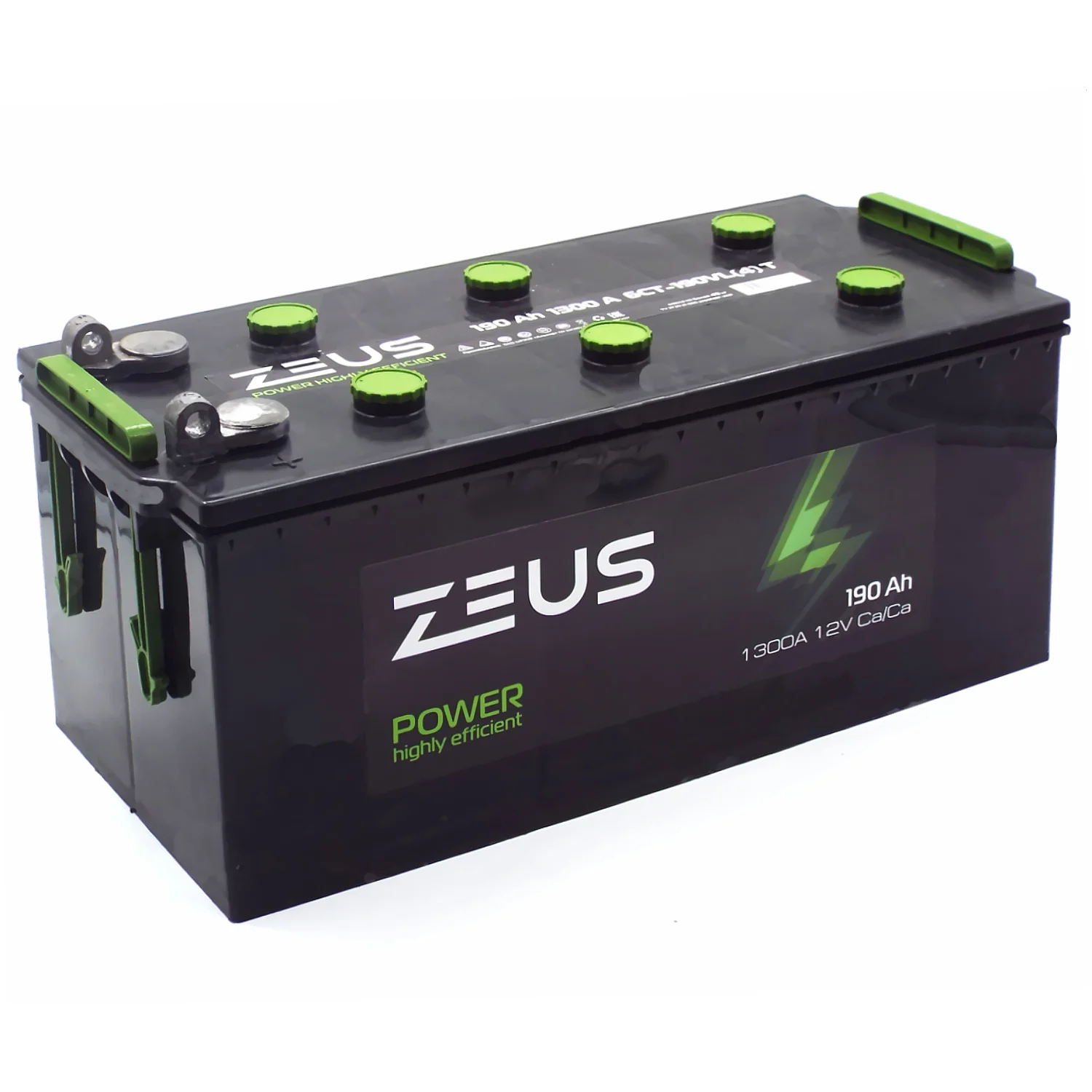 Аккумулятор ZEUS POWER 190 Ач п.п. клеммы под болт