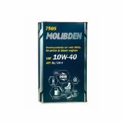Масло моторное MANNOL Molibden 10W-40, 4л ж/б Фото 1