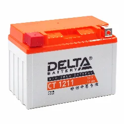 Аккумулятор DELTA СТ 1211 AGM 11 Ач п.п. (YTZ12S) Фото 1