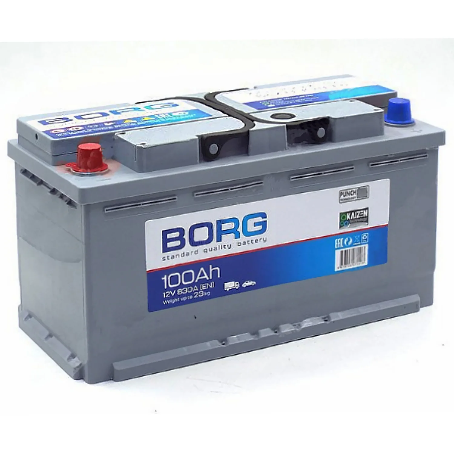 Аккумулятор BORG Standard 100 Ач п.п. (ТУРЦИЯ) РАСПРОДАЖА