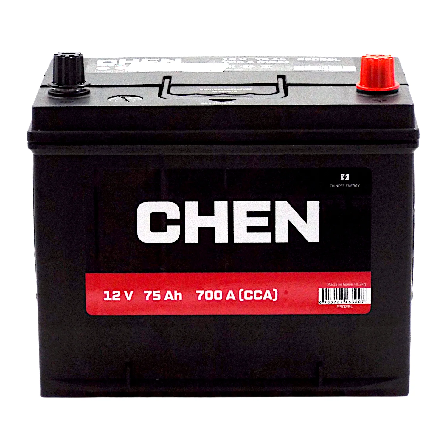 Аккумулятор CHEN Asia 85D26L 75 Ач о.п. (700A) Фото 1