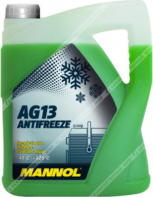 Антифриз Mannol Hightec AG13 зеленый 5л