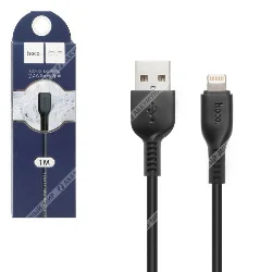 Кабель USB - Lightning HOCO X20 2.4А,  черный (68808) 1м Фото 1