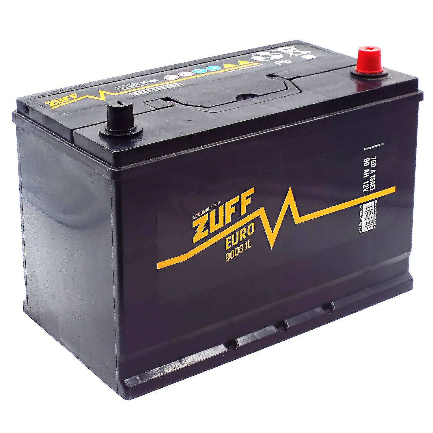 Аккумулятор ZUFF ASIA 90D31L 90 Ач о.п. РАСПРОДАЖА