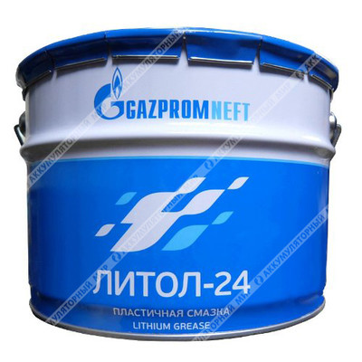 Смазка Газпромнефть ЛИТОЛ-24  литогр 5 л ( 4 кг)
