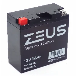 Аккумулятор ZEUS SUPER AGM 14 Ач п.п. (YT14B-BS) Фото 1