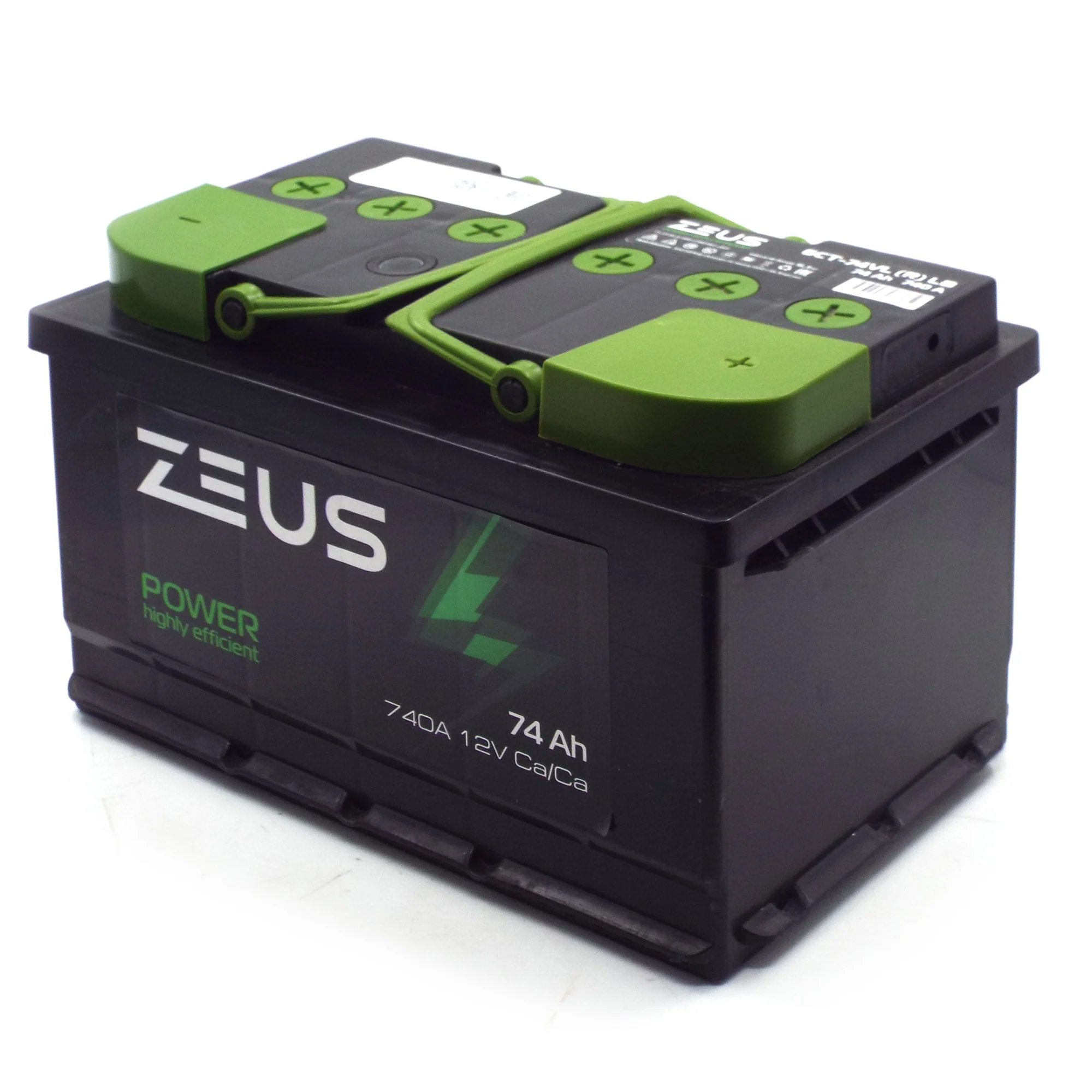 Аккумулятор ZEUS POWER LB 74 Ач о.п. Фото 1