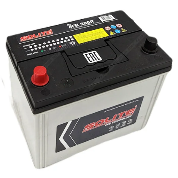 Аккумулятор SOLITE EFB S95R 80 Ач п.п. РАСПРОДАЖА