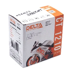 Аккумулятор DELTA СТ 1210 AGM 10 Ач п.п. (12N9-4B-1) Фото 1