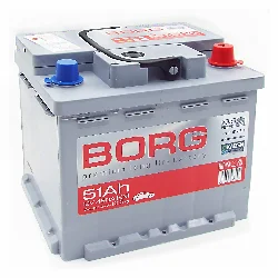 Аккумулятор BORG Premium LB1 51 Ач о.п. Фото 1