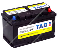 Аккумулятор TAB EFB SG80 80 Ач о.п.