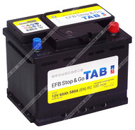 Аккумулятор TAB EFB Stop & Go SG60 60 Ач о.п.