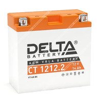 Аккумулятор DELTA СТ 1212.2 AGM 14 Ач п.п. (YT14B-BS)