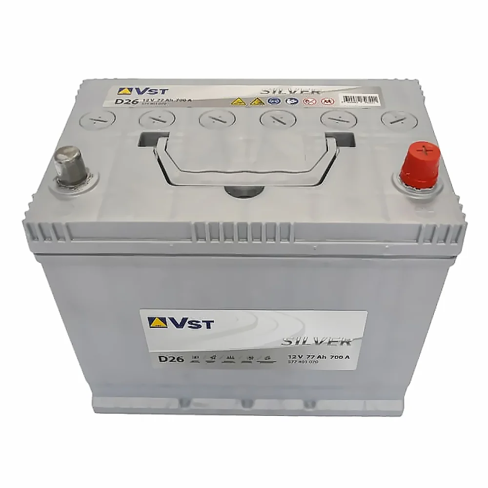 Аккумулятор VST Silver Asia D26 77 Ач о.п. Фото 1