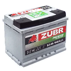 Аккумулятор ZUBR Premium 63 Ач о.п. РАСПРОДАЖА Фото 1